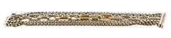 David Yurman Multi Row Chain Bracelet in 18K and Sterling