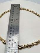 Very Fine 14KT Yellow Gold and Diamond Necklace