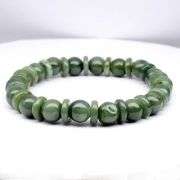 Stunning! 118.32ct natural Jade beaded bracelet