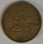 Needle-sharp XF/AU 1857 Flying Eagle Cent