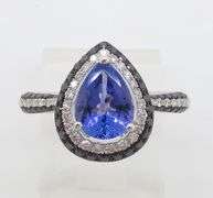 New, in Box, EFFY Tanzanite & Diamond Ring