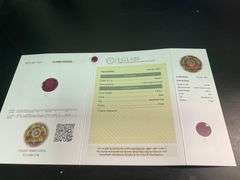 CERTIFIED LOOSE NATURAL RED RUBY , ROUND CUT 1.93 CARAT