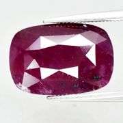 UNTREATED! 9.75ct violet red Winza Ruby
