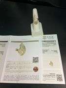 CERTIFIED BRAND NEW 14K YELLOW GOLD DIAMOND RING