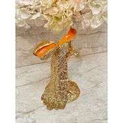 24k Gold Peacock Fabergé Swarovski Luxury Collector Piece