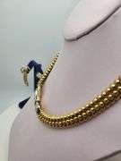 Magnificent 18KT Yellow Gold 5+ CTTW Diamond Necklace and Earring Set