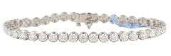 New 8.00ctw Round Diamond Tennis Bracelet in 14K