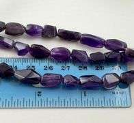 925 Sterling Silver Jay King DTR Three Strand Amethyst Beads Necklace