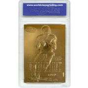 Gold Tom Brady Rookie Card Signature Series Gem-Mint 10