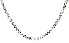 David Yurman box chain necklace in 925 sterling silver