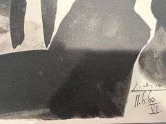 Pablo Picasso Toro "Bullfighter" Lithograph from 1960 Portfolio