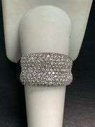 CERTIFIED 14K WHITE GOLD DIAMOND BAND/ RING