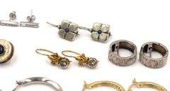 Group lot of Vintage 925 sterling silver earrings