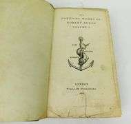 1830 Poetical Works of Robert Burns, 2 Volumes