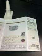 CERTIFIED 14K WHITE GOLD DIAMOND BAND/ RING