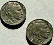 1937 P D BU Buffalo Nickels