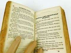 Rare 1851 Toast Book for All Occasions