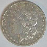 Scarce 1890-CC Morgan Silver Dollar in higher grade