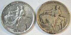 Pair of 1925 Stone Mountain Commemorative Half Dollars