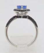 New, in Box, EFFY Tanzanite & Diamond Ring