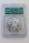2005 American Silver Eagle, ICG MS70