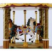 Revolving Carousel Musical Water Globe
