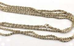 Group lot of 4 Vintage 925 sterling silver chains