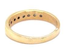 In Demand 14K YG Channel Set Diamond Band