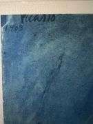 Original Lithograph from Picasso Les Bleus de Barcelona Picasso 1963 Portfolio