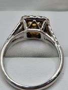 Exquisite Diamond Halo Ring