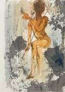 Highly Collectible and Rare Salvador Dali Original Lithograph from the 'Biblia Sacra' Suite