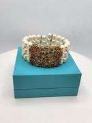 Very collectable and rare Stunning south sea pearl, Topaz and Diamond Bracelet