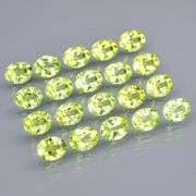 You've got sparkles for days in this 7.43ct Peridot set!