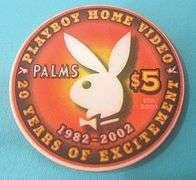RARE PLAYBOY CASINO POKER CHIP
