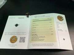 CERTIFIED 14K YELLOW GOLD PINK SAPPHIRE PENDANT