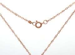 10kt Rose gold 3.50ctw Morganite and diamond pendant on chain