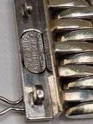 Chiampesan ! Signed Italian 18KT White Gold Bracelet