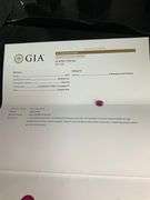G.I.A. CERTIFIED NATURAL RUBY 3.65 CARAT
