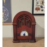 Classic Wooden AM/FM Receiver Bluetooth Radio