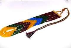 Natual Ruby , Emerald and Cornflower Blue and Yellow Sapphire 5 Necklace