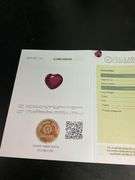 CERTIFIED NATURAL RUBY 2.50 CARAT HEART SHAPE.