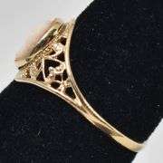 Beautiful 10K Yellow Gold Cameo Ring
