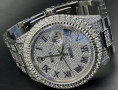 New Custom Iced Out Rolex Datejust 36mm