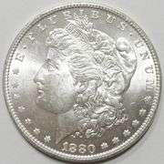 Exceptional BU 1880O Mint Morgan Silver Dollar-Tough Date!