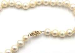 7-7.5mm Pearl strand necklace