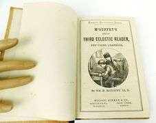 1865 McGuffey's Third Eclectic Reader for Children