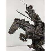 American Handmade Cheyenne Bronze Sculpture