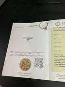 CERTIFED BRAND NEW 14K YELLOW GOLD RING WITH NATURAL BLUE TOPAZ