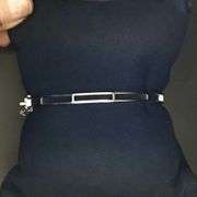 14K White Gold Vintage Diamond Bracelet – Natural Diamonds