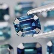 Amazing 3.09ct set of washed denim blue Sapphires!